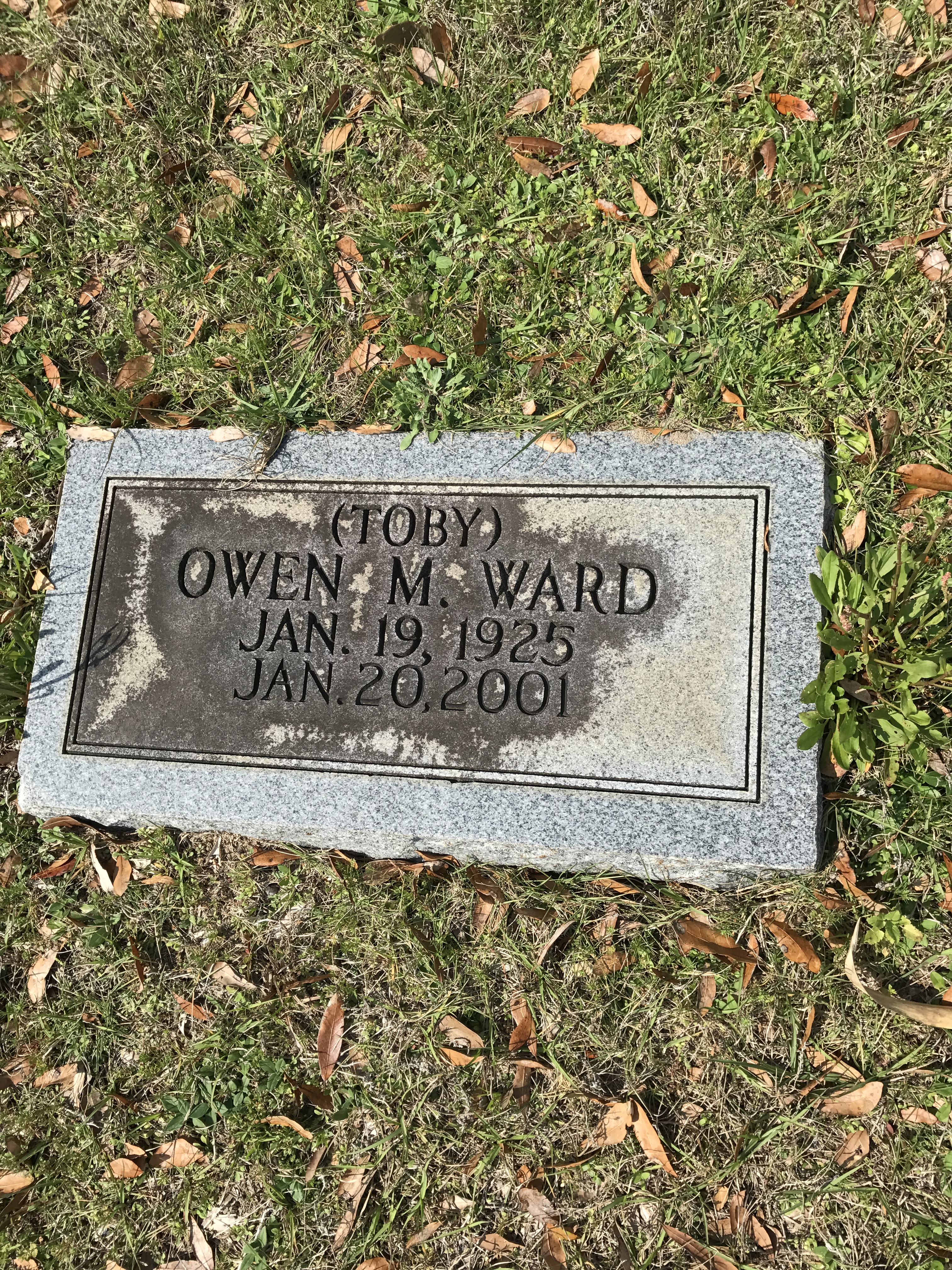 Owen M. "Toby" Ward